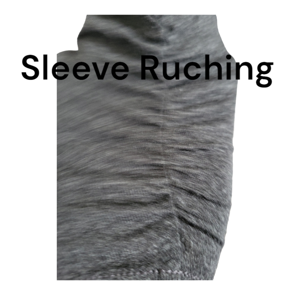 Frame Ruched Crossover Shirt S - Picture 3 of 3